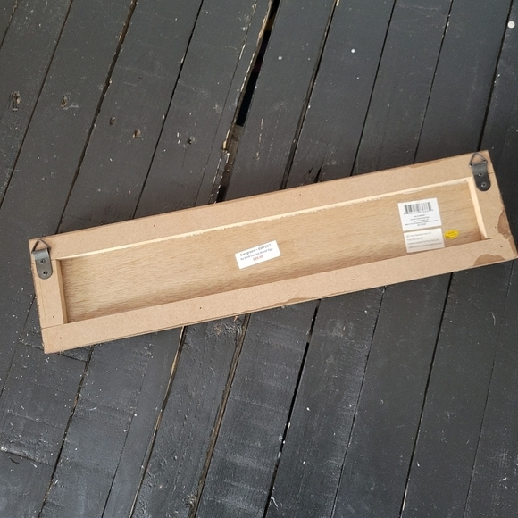 Be Kind Brown Wood Sign Plaque Hanging Wall Decor Shelf Sitter Long Horizontal - Picture 4 of 5